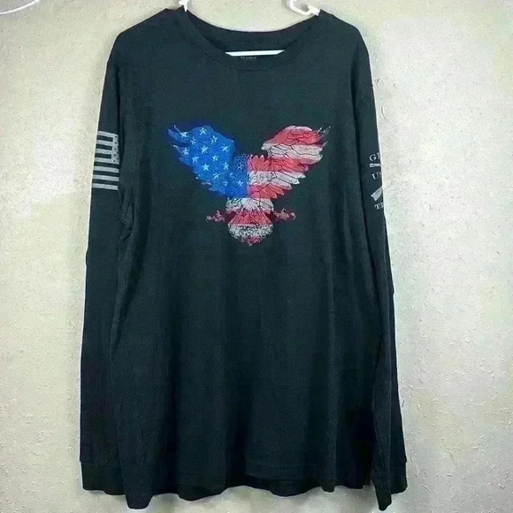 MENS “GRUNT STYLE US 1776 GS - THIS WE’LL DEFEND” T-SHIRT Sz XLARGE - Picture 1 of 7